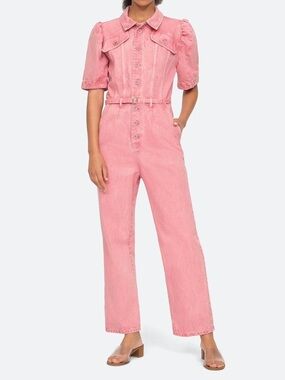 Sea New York Corbin Jumpsuit in pink size 0